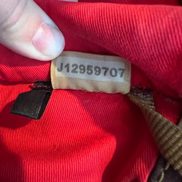 Dooney & Bourke Ariel Ostrich Leather Tote with Tassels in Cognac Magnetic Top - Picture 14 of 16